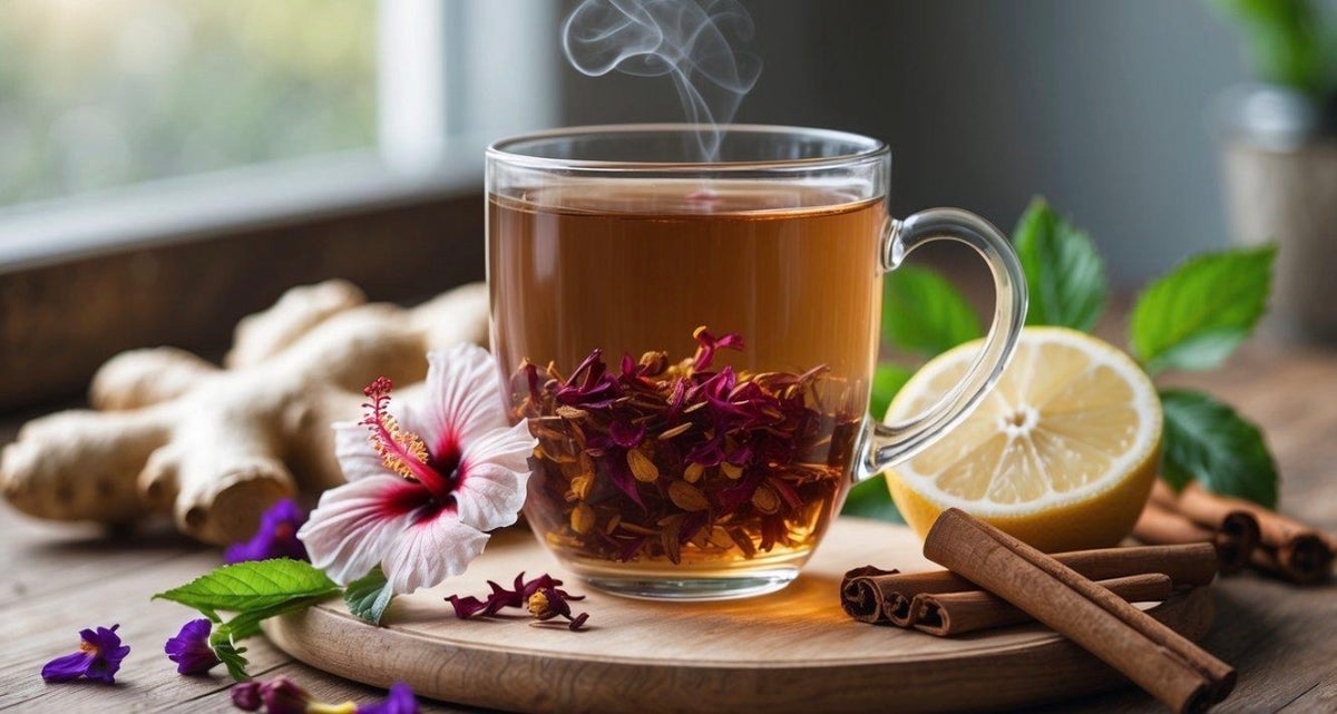 Just Perfect Tea Meets Hibiscus-Flavorful, Tasty and Beautiful Bloom in a Cup